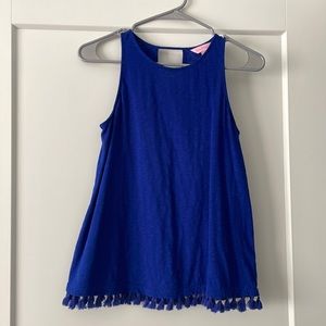 Lilly Pulitzer Blue Tank Top